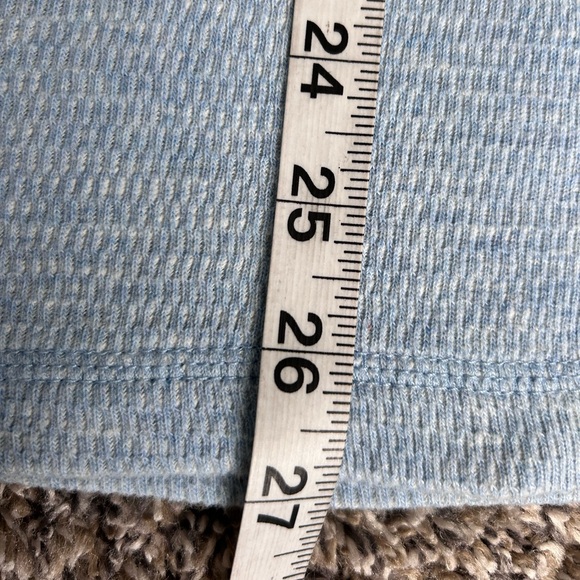 Alesbury NWOT Men’s Sky Blue Thermal Long Sleeve Shirt size Large - Picture 6 of 8